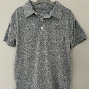 J. Crew crewcuts grey jersey polo size XS (4-5)